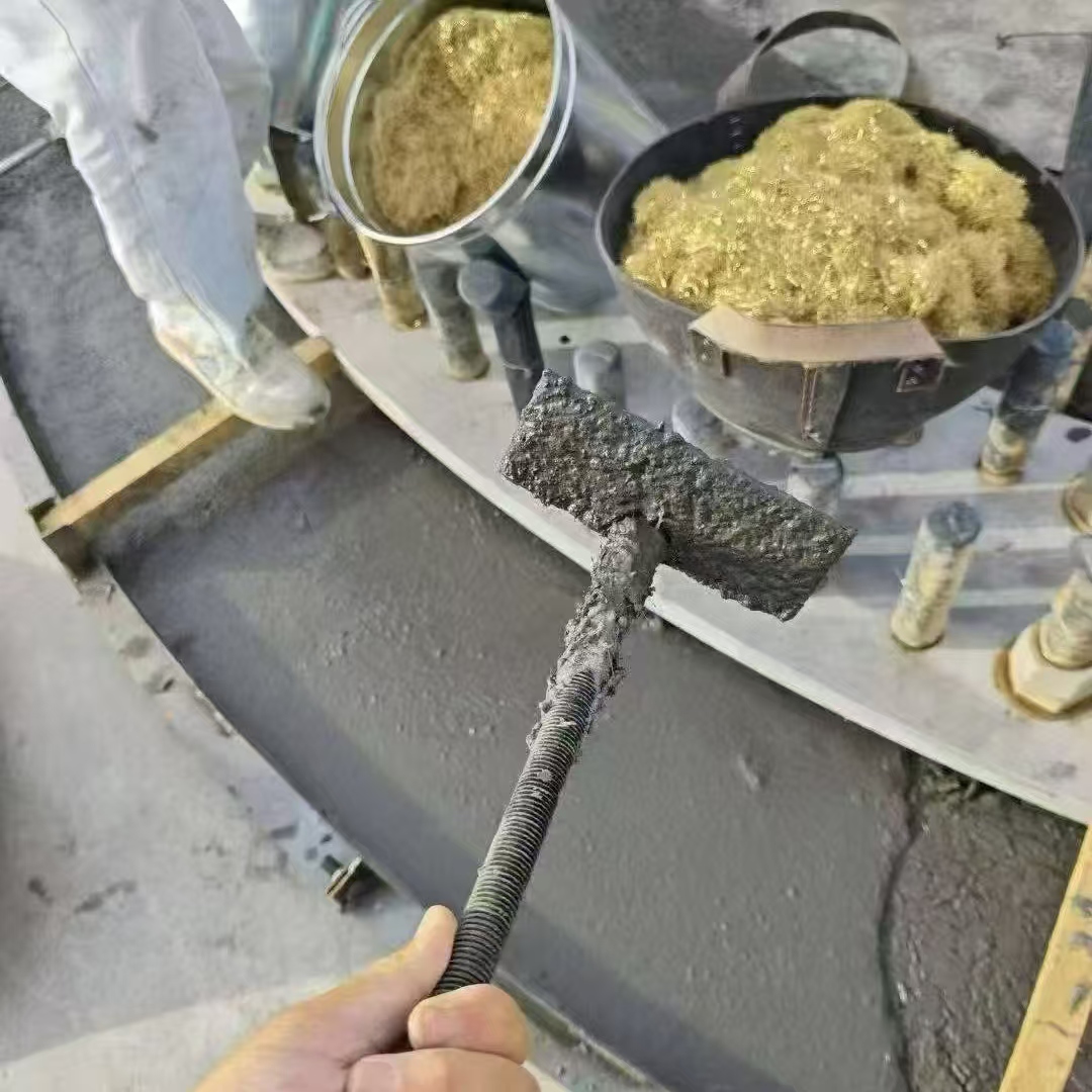永登C120钢纤维高强无收灌浆料 轧机压缩机汽轮机发电机锻压设备底座灌浆材料